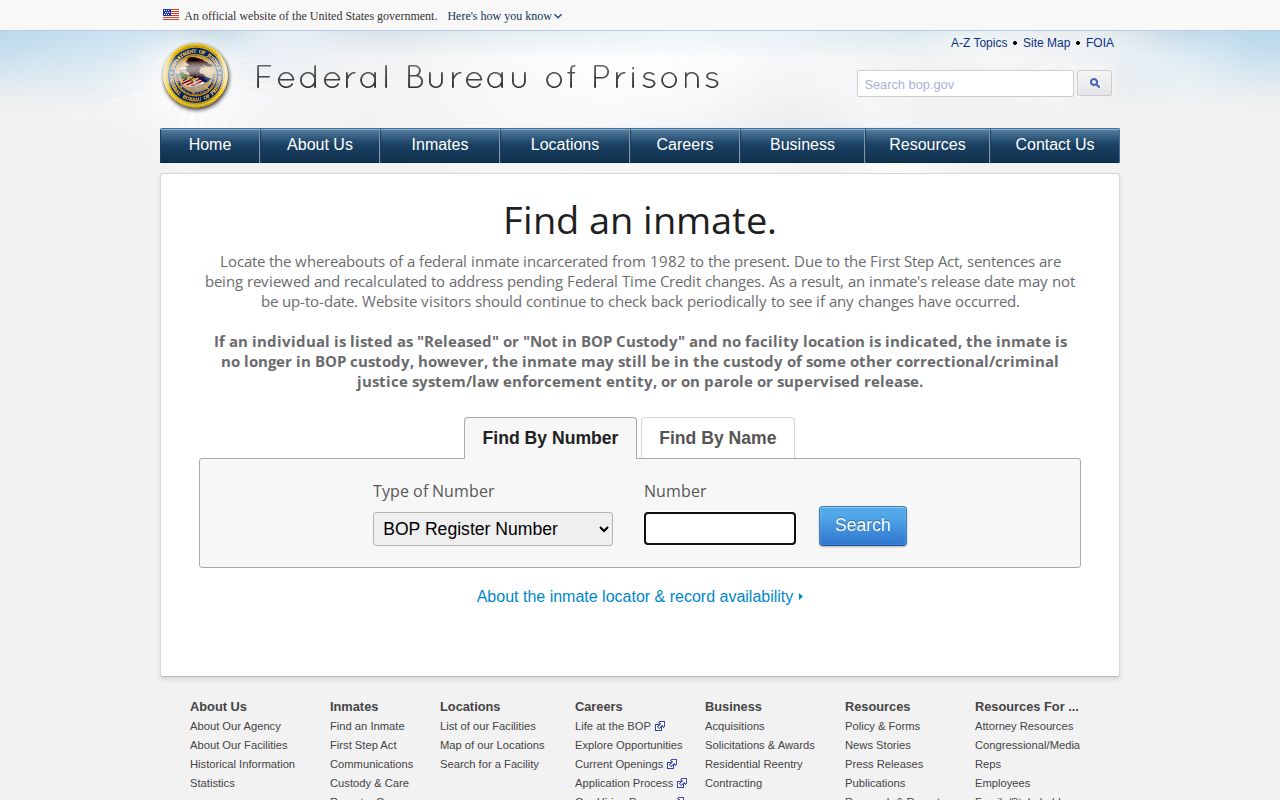 Federal locator fields for a Fentress County arrest moved to federal custody
